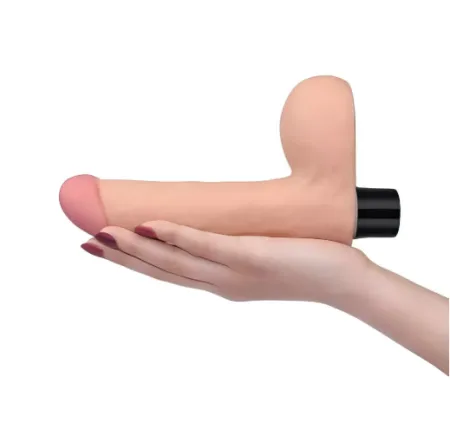 Фаллоимитатор с вибрацией Real Softee, 14 см х 3,8 см — купить в Астана 4