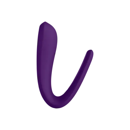 Вибромассажер для пар Double Classic от Satisfyer, фиолетовый 3