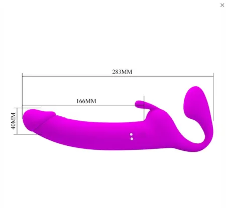 Страпон с вакуумом Zanini от Pretty love, 16,6 см х 4 см — купить в Астана 4