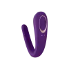 Превью Вибромассажер для пар Double Classic от Satisfyer, фиолетовый 2