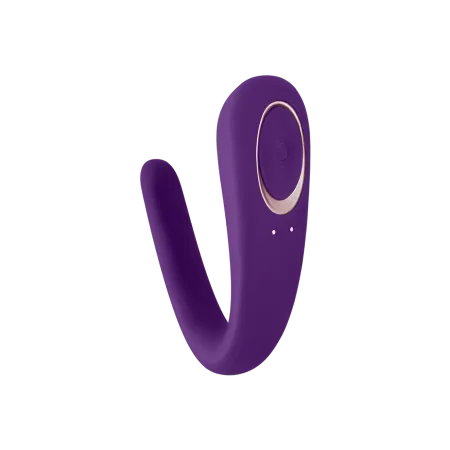 Вибромассажер для пар Double Classic от Satisfyer, фиолетовый 2