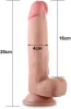 Превью Фаллоимитатор Sliding-Skin dong от Love Toy, 16 см х 4 см — купить в Астана 2
