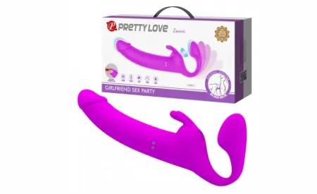 Страпон с вакуумом Zanini от Pretty love, 16,6 см х 4 см — купить в Астана 5