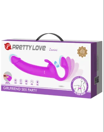 Страпон с вакуумом Zanini от Pretty love, 16,6 см х 4 см — купить в Астана 6