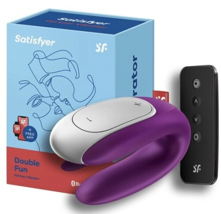 Вибромассажер для пар Double Fun от Satisfyer