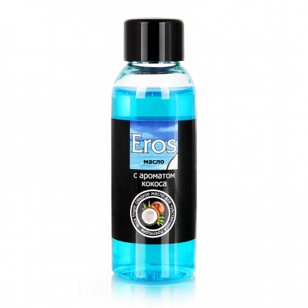 Масло массажное EROS TROPIC, аромат кокоса, 50 мл