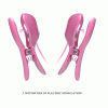 Превью Зажимы на соски с электростимуляцией Nipple Clip от Pretty Love — купить в Астана 7