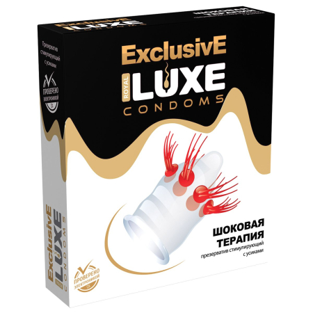 Презервативы «Luxe» Exclusive Шоковая Терапия, 1 шт