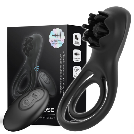 Эрекционное кольцо с усиками PulseGrip Ring