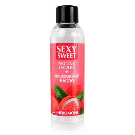 Массажное масло NECTAR LYCHEE с феромонами, 75 мл