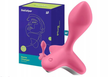 Анальная пробка Game Changer от Satisfyer, розовая