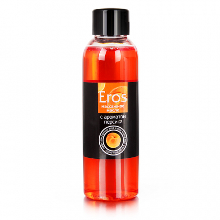 Масло массажное EROS EXOTIC, аромат персика, 75 мл