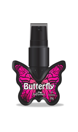 Возбуждающий клиторальный гель BUTTERFLY со вкусом вишни, 25 мл