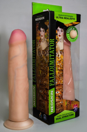 Фаллоимитатор реалистик Human Form, 21 см х 4,7 см, киберкожа