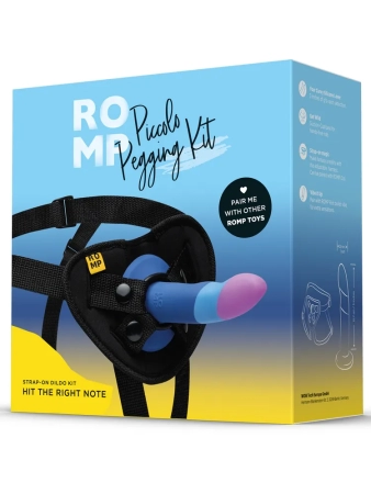 Страпон Piccolo Pegging Kit от Romp, 14 см х 2,9 см — купить в Астана 4