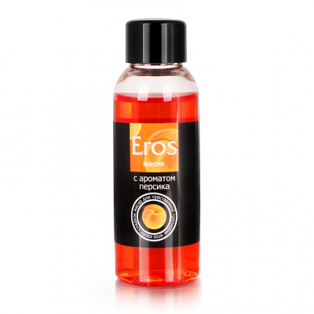 Масло массажное EROS EXOTIC, аромат персика, 50 мл
