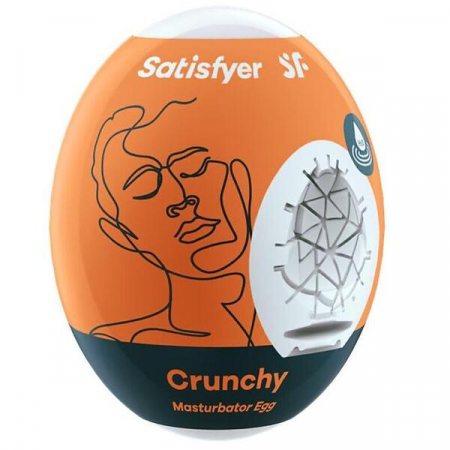 Яйцо - Мастурбатор Crunchy от Satisfyer