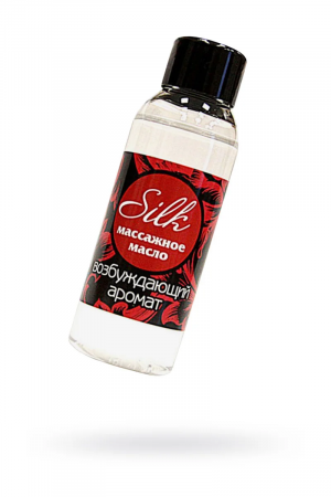Масло массажное Silk, возбуждающее, с ароматом иланг-иланга, 50 мл