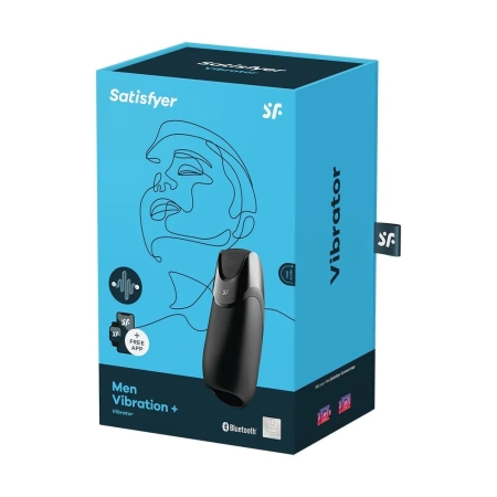 Мастурбатор с вибрацией Men Vibration+ от Satisfyer 