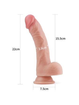Фаллоимитатор Nature Cock от Love Toy, 20 см х 3,8 см — купить в Астана 6